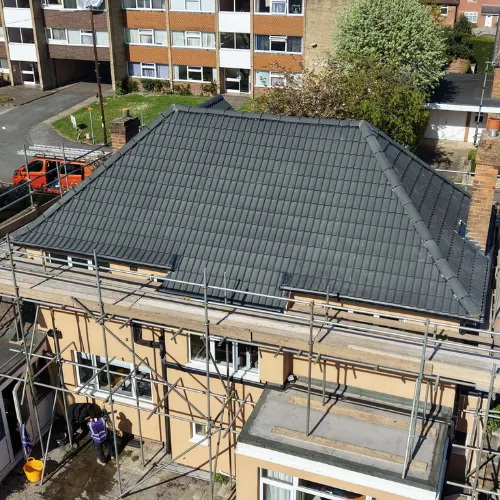 Roofing project by Call Maintenance