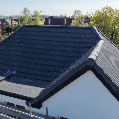 Roofing project by Call Maintenance