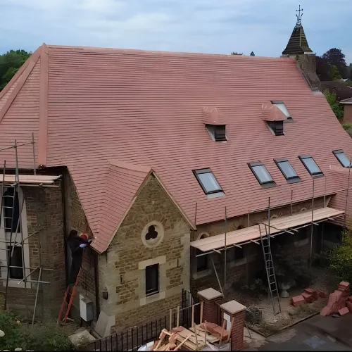 Roofing project by Call Maintenance
