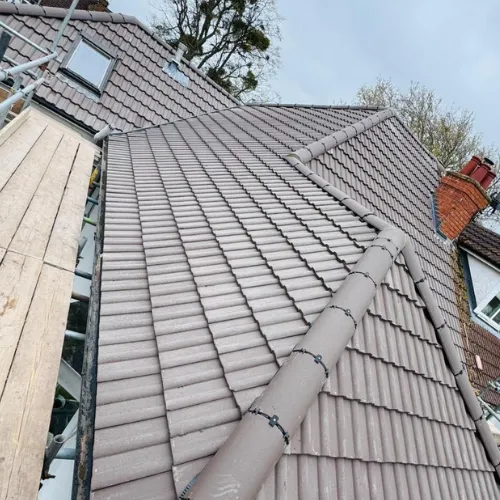Roofing project by Call Maintenance